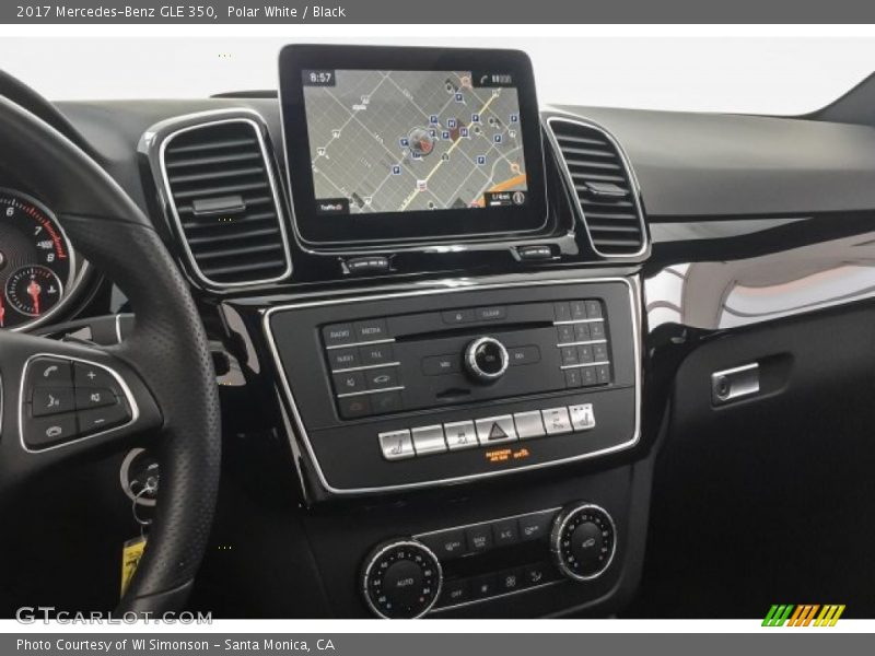 Polar White / Black 2017 Mercedes-Benz GLE 350