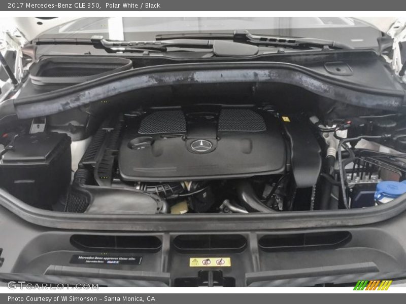 Polar White / Black 2017 Mercedes-Benz GLE 350
