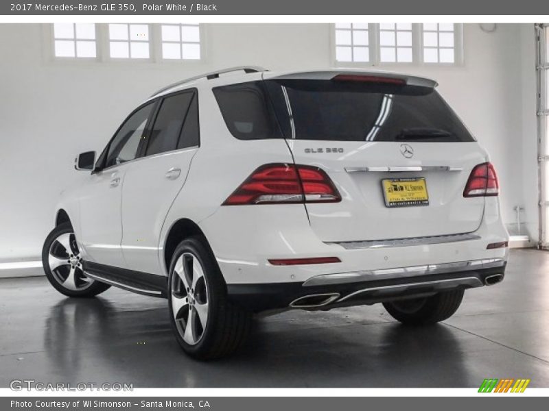 Polar White / Black 2017 Mercedes-Benz GLE 350