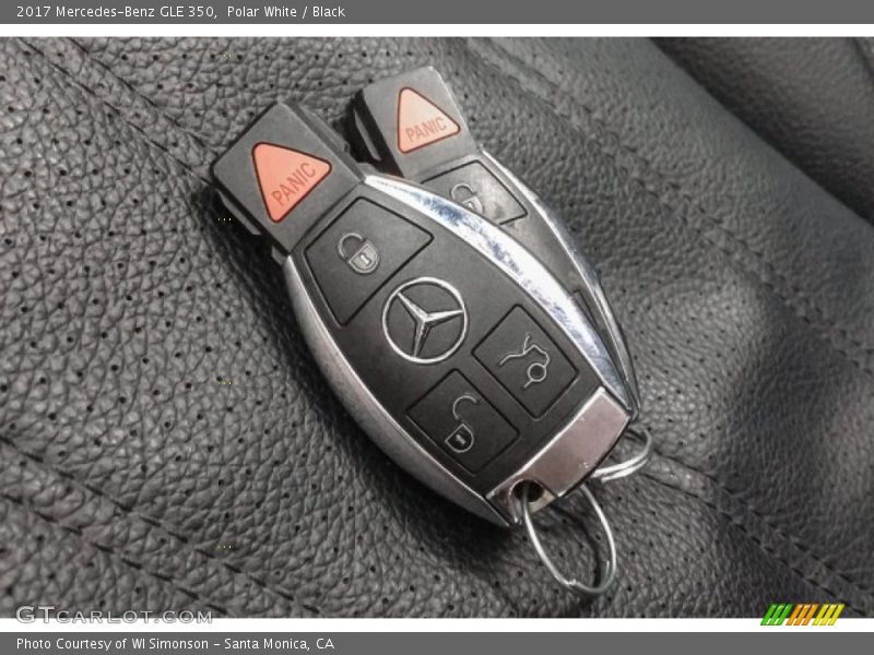 Polar White / Black 2017 Mercedes-Benz GLE 350