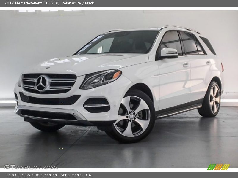 Polar White / Black 2017 Mercedes-Benz GLE 350