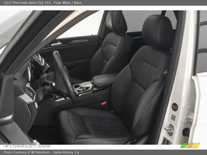 Polar White / Black 2017 Mercedes-Benz GLE 350