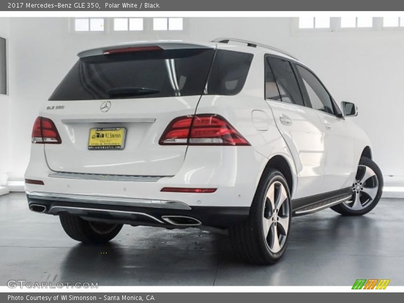 Polar White / Black 2017 Mercedes-Benz GLE 350