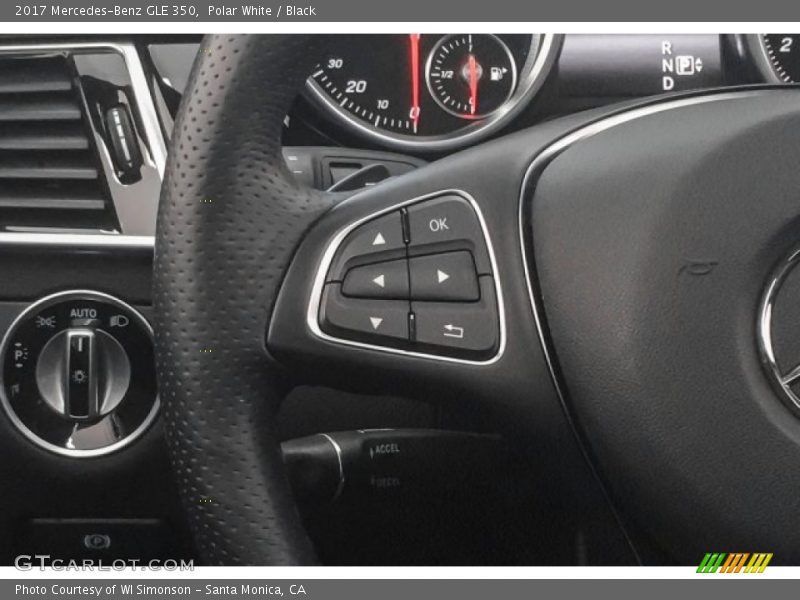 Polar White / Black 2017 Mercedes-Benz GLE 350