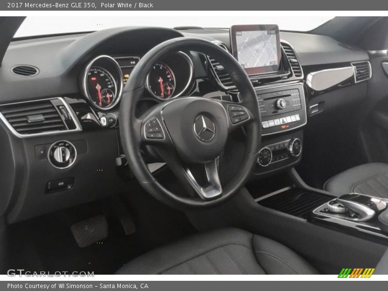Polar White / Black 2017 Mercedes-Benz GLE 350