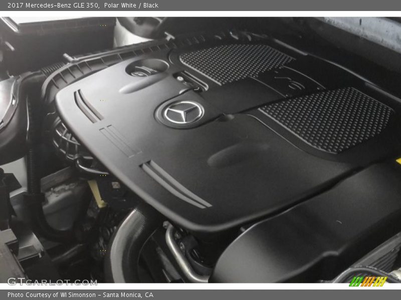 Polar White / Black 2017 Mercedes-Benz GLE 350
