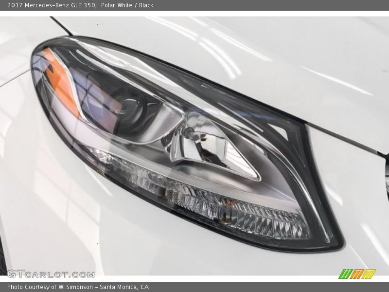 Polar White / Black 2017 Mercedes-Benz GLE 350