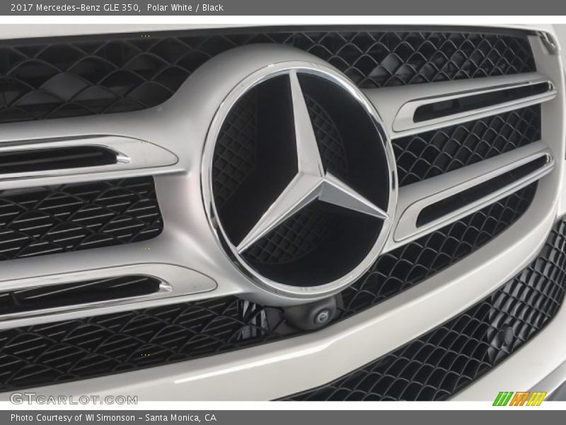 Polar White / Black 2017 Mercedes-Benz GLE 350