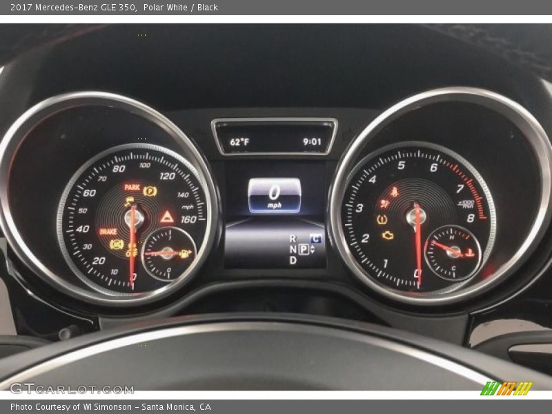 Polar White / Black 2017 Mercedes-Benz GLE 350