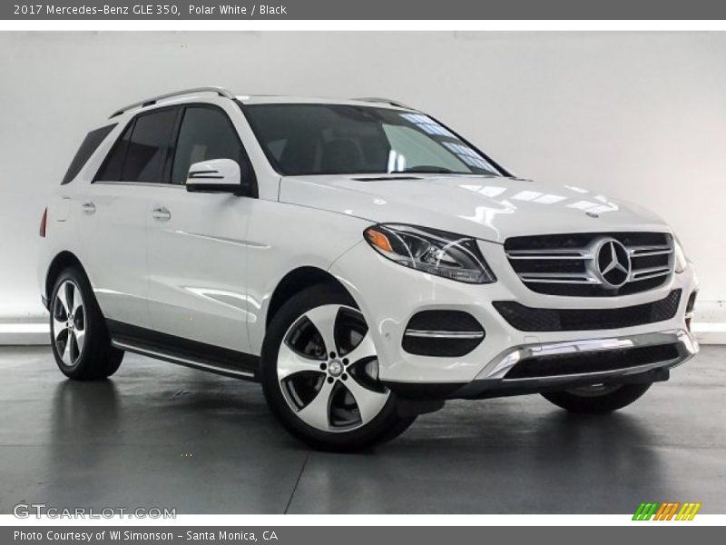 Polar White / Black 2017 Mercedes-Benz GLE 350
