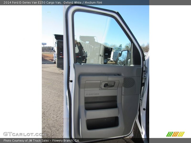 Oxford White / Medium Flint 2014 Ford E-Series Van E150 Cargo Van