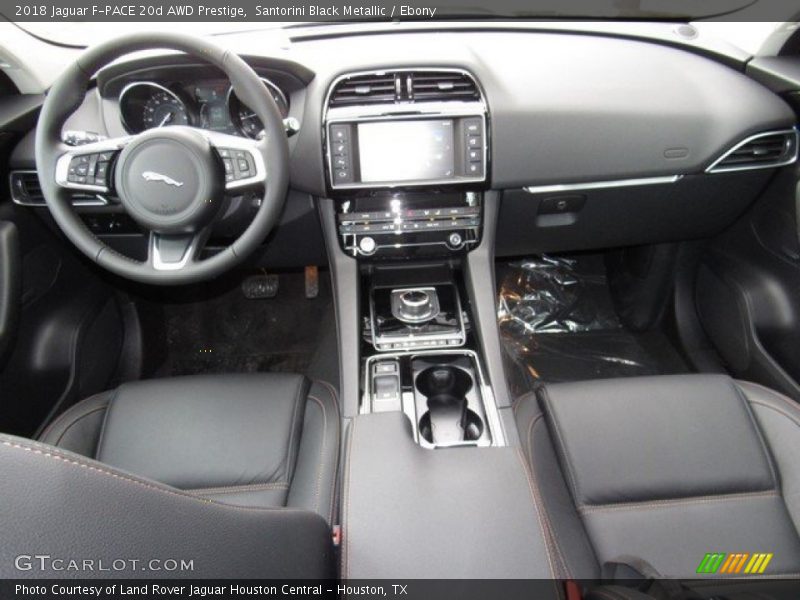 Santorini Black Metallic / Ebony 2018 Jaguar F-PACE 20d AWD Prestige