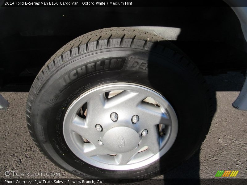 Oxford White / Medium Flint 2014 Ford E-Series Van E150 Cargo Van