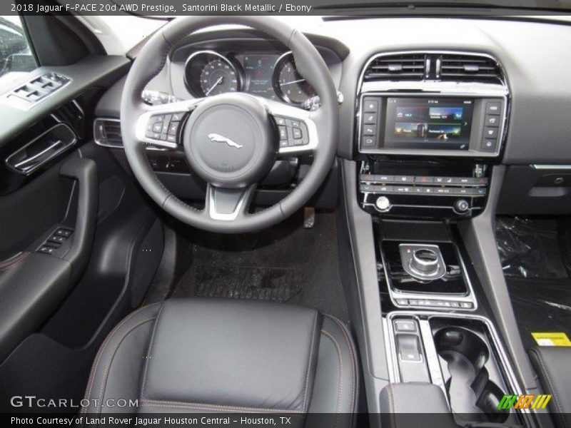 Santorini Black Metallic / Ebony 2018 Jaguar F-PACE 20d AWD Prestige