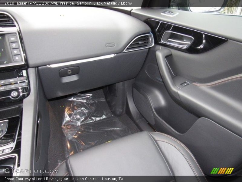 Santorini Black Metallic / Ebony 2018 Jaguar F-PACE 20d AWD Prestige