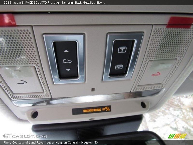 Santorini Black Metallic / Ebony 2018 Jaguar F-PACE 20d AWD Prestige