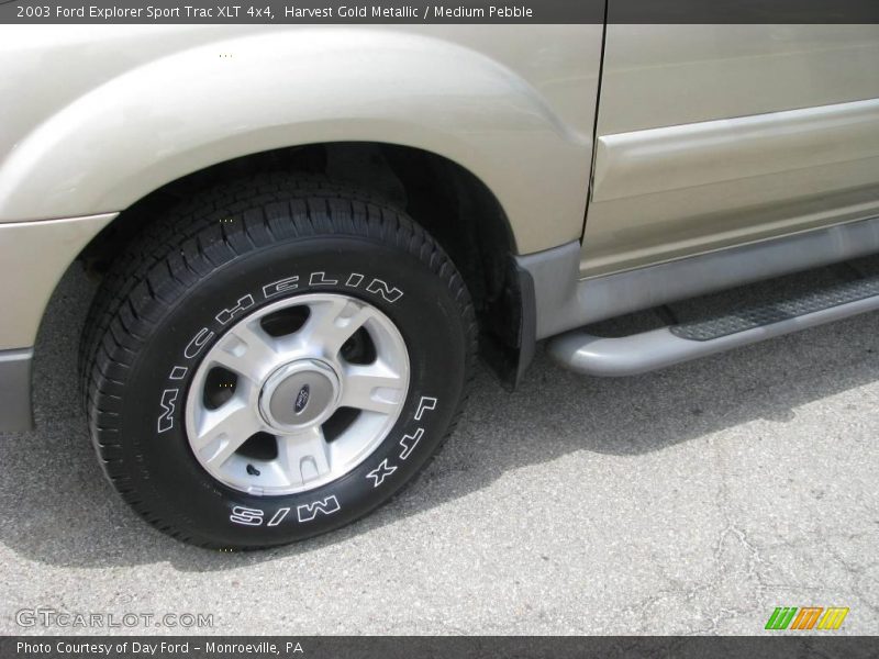 Harvest Gold Metallic / Medium Pebble 2003 Ford Explorer Sport Trac XLT 4x4