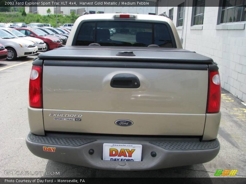 Harvest Gold Metallic / Medium Pebble 2003 Ford Explorer Sport Trac XLT 4x4