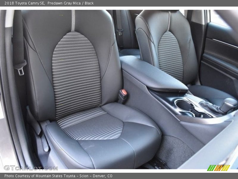 Predawn Gray Mica / Black 2018 Toyota Camry SE