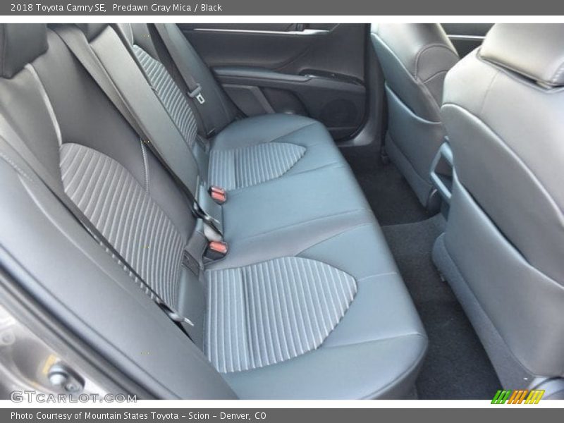 Predawn Gray Mica / Black 2018 Toyota Camry SE