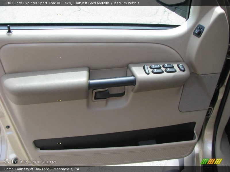 Harvest Gold Metallic / Medium Pebble 2003 Ford Explorer Sport Trac XLT 4x4