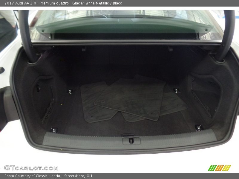 Glacier White Metallic / Black 2017 Audi A4 2.0T Premium quattro