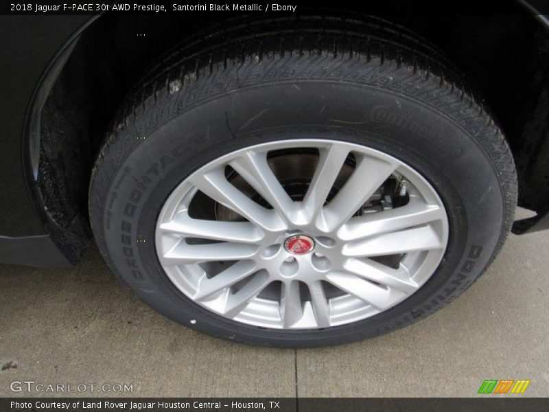 Santorini Black Metallic / Ebony 2018 Jaguar F-PACE 30t AWD Prestige