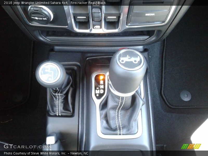  2018 Wrangler Unlimited Sahara 4x4 8 Speed Automatic Shifter