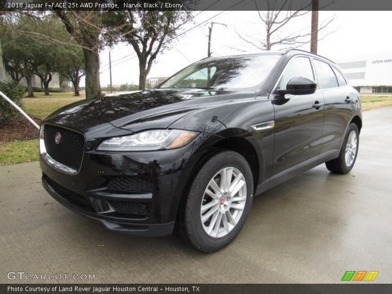 Narvik Black / Ebony 2018 Jaguar F-PACE 25t AWD Prestige