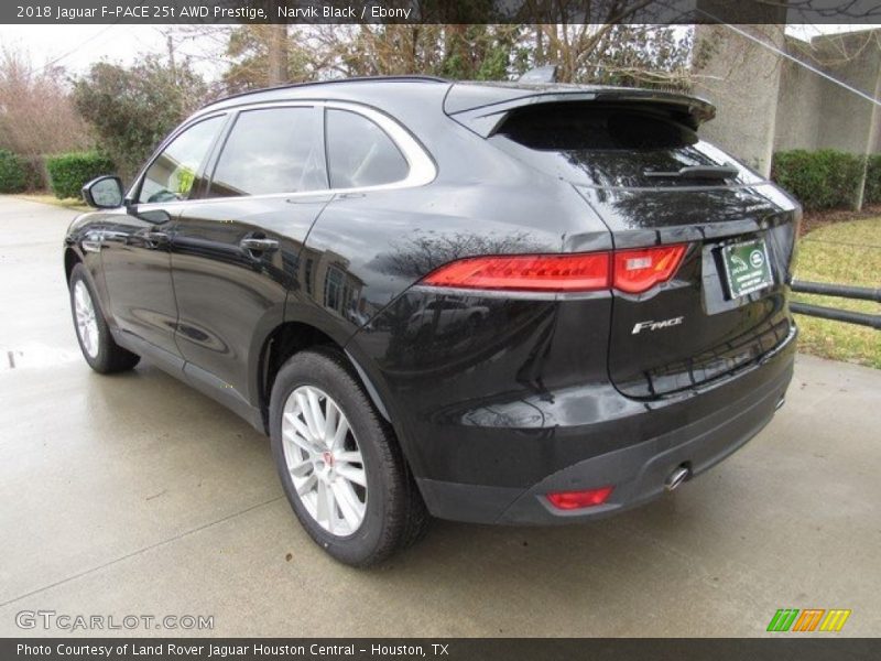 Narvik Black / Ebony 2018 Jaguar F-PACE 25t AWD Prestige