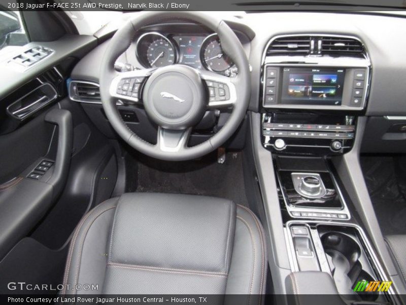 Narvik Black / Ebony 2018 Jaguar F-PACE 25t AWD Prestige