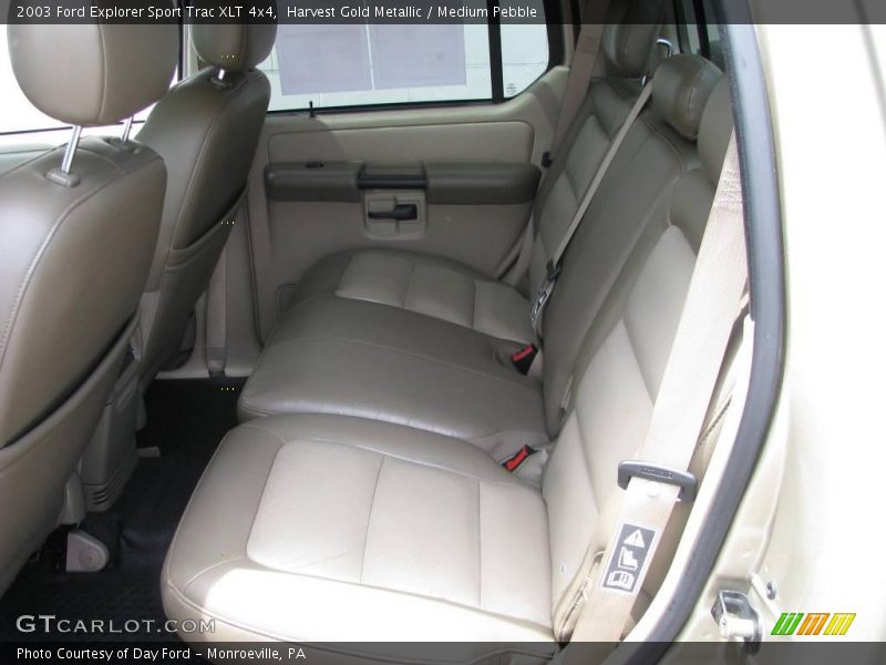 Harvest Gold Metallic / Medium Pebble 2003 Ford Explorer Sport Trac XLT 4x4