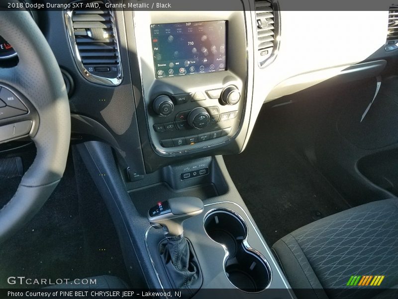 Granite Metallic / Black 2018 Dodge Durango SXT AWD