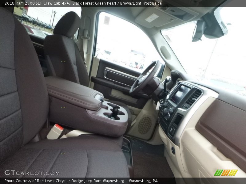 Black Forest Green Pearl / Brown/Light Frost Beige 2018 Ram 2500 SLT Crew Cab 4x4