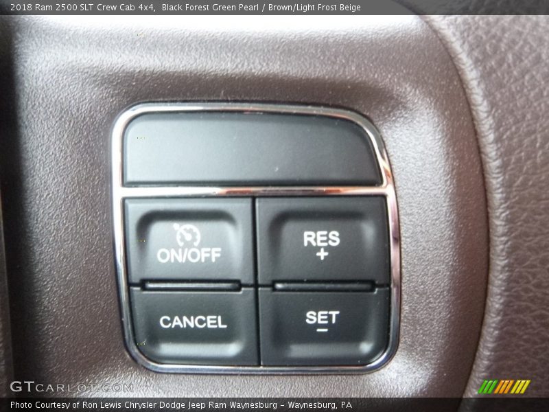 Black Forest Green Pearl / Brown/Light Frost Beige 2018 Ram 2500 SLT Crew Cab 4x4