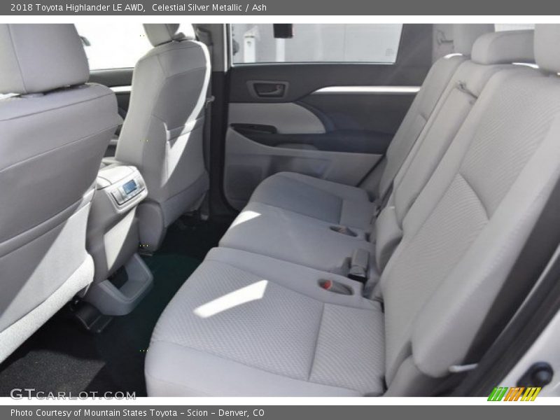 Celestial Silver Metallic / Ash 2018 Toyota Highlander LE AWD