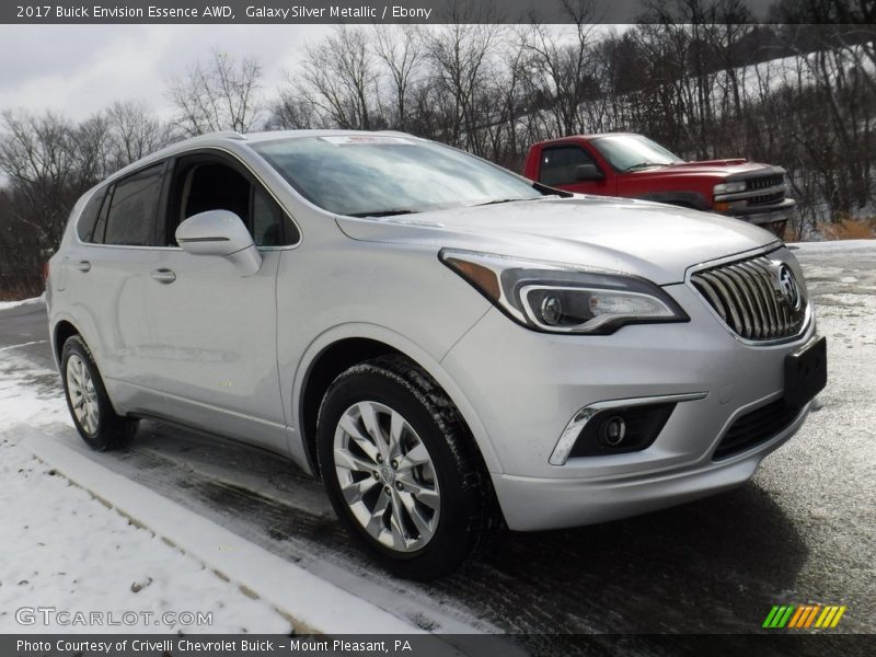 Galaxy Silver Metallic / Ebony 2017 Buick Envision Essence AWD