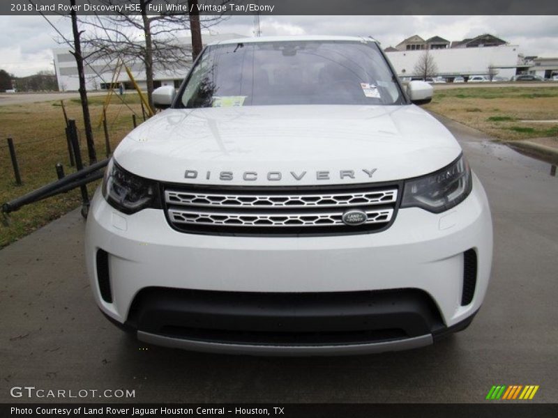 Fuji White / Vintage Tan/Ebony 2018 Land Rover Discovery HSE