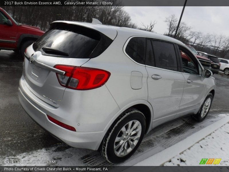 Galaxy Silver Metallic / Ebony 2017 Buick Envision Essence AWD