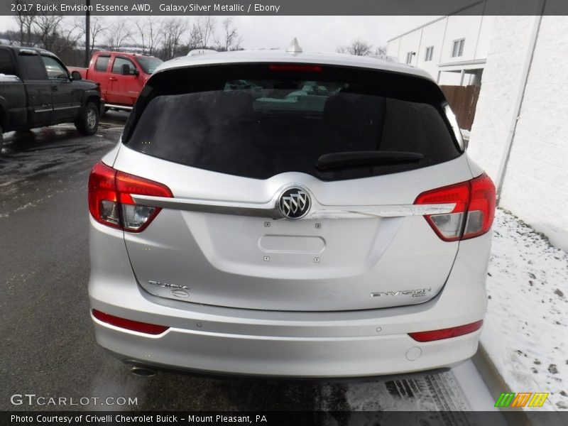 Galaxy Silver Metallic / Ebony 2017 Buick Envision Essence AWD