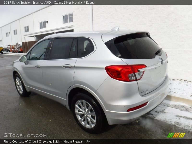 Galaxy Silver Metallic / Ebony 2017 Buick Envision Essence AWD