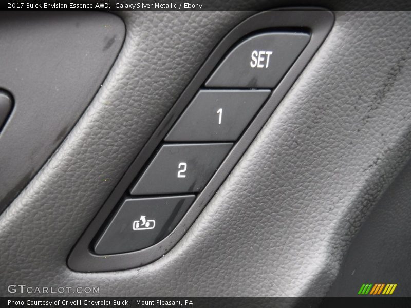 Galaxy Silver Metallic / Ebony 2017 Buick Envision Essence AWD