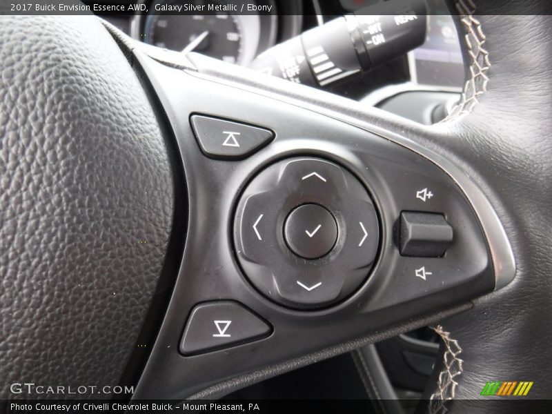 Galaxy Silver Metallic / Ebony 2017 Buick Envision Essence AWD