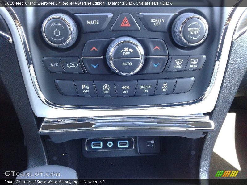 Diamond Black Crystal Pearl / Black 2018 Jeep Grand Cherokee Limited 4x4 Sterling Edition