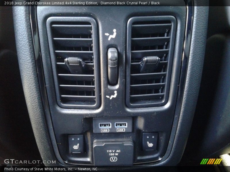 Diamond Black Crystal Pearl / Black 2018 Jeep Grand Cherokee Limited 4x4 Sterling Edition