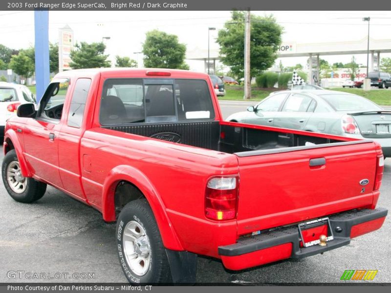 Bright Red / Dark Graphite 2003 Ford Ranger Edge SuperCab