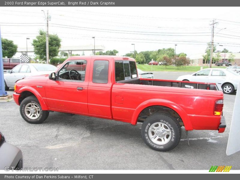 Bright Red / Dark Graphite 2003 Ford Ranger Edge SuperCab
