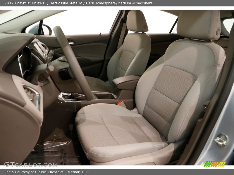 Arctic Blue Metallic / Dark Atmosphere/Medium Atmosphere 2017 Chevrolet Cruze LT