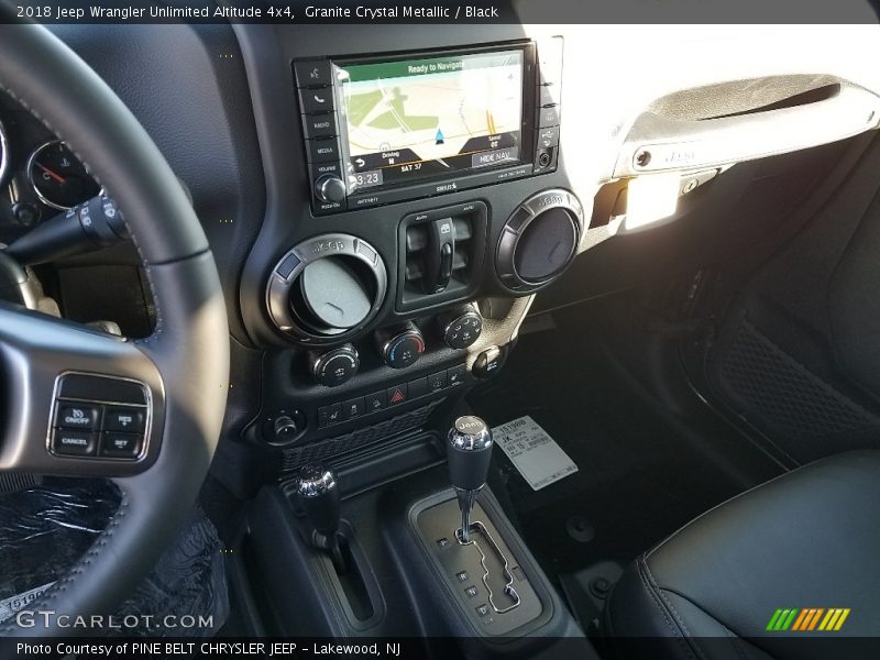 Granite Crystal Metallic / Black 2018 Jeep Wrangler Unlimited Altitude 4x4