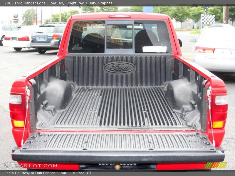 Bright Red / Dark Graphite 2003 Ford Ranger Edge SuperCab